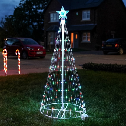 Christmas Tree [With Frame] & LED Light 2 Modes